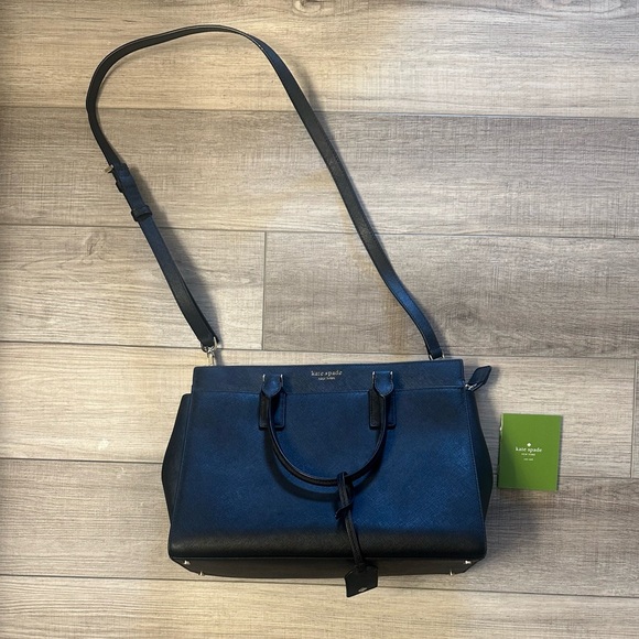 ✨Host Pick✨NWT Kate Spade Large Black Cameron Satchel - Picture 7 of 8